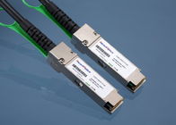 40GBASE-CR4 QSFP + कॉपर केबल 10 एम निष्क्रिय, ट्विनैक्स कॉपर केबल