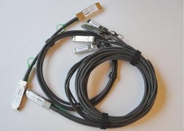 OEM / ODM QSFP + सिस्को संगत ट्रांससीवर QSFP-4SFP10G-CU3M